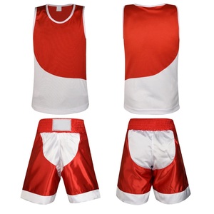 Uniforme de Boxeo Personalizado con Logotipo, 100% Poliéster, Talla Personalizada, Uniformes de Boxeo de Primera Calidad, Uniforme de Competición de Kick Boxing Personalizado - Product Image 1
