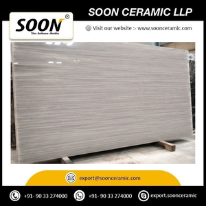 SOON CERAMIC Marbre Calcite Poli Brun Fantaisie-1 Écologique Imperméable Grande Dalle Design Contemporain Revêtement Mural et de Sol - Product Image 4