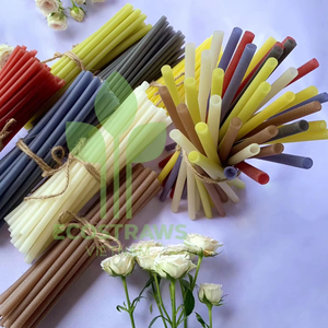 Pajitas de Arroz Ecológicas, Pajitas Sostenibles para Beber en Restaurantes, Cafeterías, Marcas de Bebidas y Suministros de Empaque Ecológico - Product Image 6