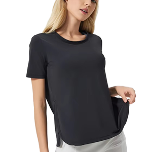 Camiseta larga de entrenamiento para mujer, top elástico y cómodo para entrenamiento de alto rendimiento, fitness y estilo de vida activo - Product Image 2