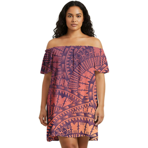 Vestidos de Fiesta Vintage con Estampado de Flor de Hibisco Hawaiano, Elegantes Vestidos Personalizados para Mujer, Vestidos Florales de Moda - Product Image 3