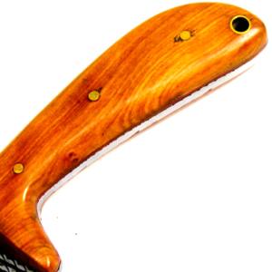 Couteaux à désosser tendance de 6 pouces, fabriqués en usine, OEM, à bas prix, faits à la main, en acier au carbone, pour usage en cuisine, avec manche en bois de noyer, à lame pleine longueur - Product Image 4