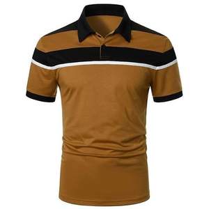 Polo de Diseño Sólido y Resistente para Hombre, Colección de Verano, Polo Básico Importado, Polo Liso en Tallas Grandes, Venta al Por Mayor - Product Image 1