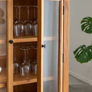 Vandana Maxima Grand 4-Door Acacia Wood Display Cabinet - Product Image 3