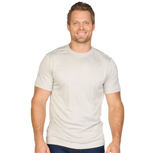 T-shirts décontractés pour hommes, col rond, manches courtes, unis, multicolores, qualité supérieure - Product Image 1