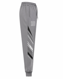Pantalon de survêtement élégant et formel pour homme, écologique, respirant, séchage rapide, avec cordon de serrage, en coton, collection automne - Product Image 3