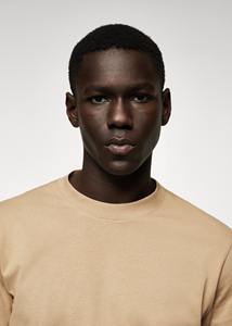 T-shirt personnalisé pour homme 100 % coton à manches longues, col rond, coupe classique, ourlet uni, motif personnalisé, OEM - Product Image 4