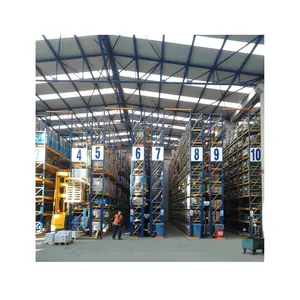 High Quality Warehouse Storage Esay to Install Selective Pallet Rack Powder Coated Blue Yellow Made in Turkey