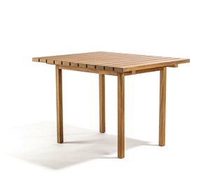 Mesa de Comedor Rectangular Moderna de Madera, Diseño Escandinavo, Muebles de Madera Maciza, Impermeable, Ecológico y Duradero para el Hogar, Interior - Product Image 1