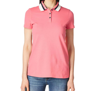 Camisetas Polo Transpirables para Mujer con Logotipo Personalizado, Camisetas Polo de Manga Corta para Mujer, Vestido Camiseta Polo para Mujer - Product Image 1