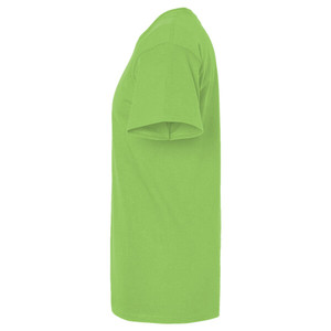 เสื้อยืดคอกลมผ้าฝ้าย 100% คุณภาพสูง สีกีวี ขายดี ทรงโอเวอร์ไซส์สำหรับผู้ชาย แบบเรียบ สามารถปรับแต่งได้ - Product Image 1