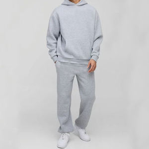 Ensemble sweat-shirt à capuche et pantalon de survêtement pour homme, avec poche kangourou, imperméable, pour l'hiver, disponible à prix avantageux. - Product Image 3