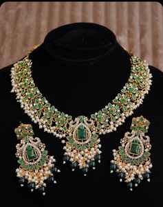 Nouvelle Collection : Parure de Bijoux de Mariée Traditionnelle Indienne Style Bollywood 2026 – Magnifiques Parures de Mode pour Femmes Indiennes - Product Image 3