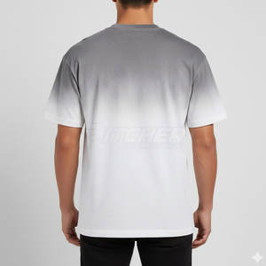 Camiseta de Hombre con Estilo Único, Lavado Ácido, Efecto Moderno, Cómoda, Ligera, Ropa Casual - Product Image 5