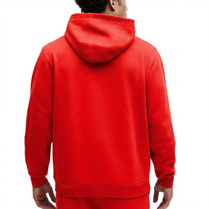 Sudadera con Capucha de Forro Polar para Hombre, Color Sólido, Corte Regular, Informal, para Otoño, 100% Algodón Tejido Liso - Product Image 6