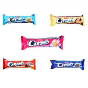 Wholesale Strawberry Cream Sandwich Cookies 85g Cream O Brand Sweet <b>Biscuit</b> Snack Competitive Price Export - Product Image 5