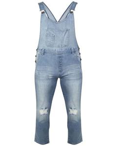 Combinaison moulante en jean bleu pour femmes, sexy, Collection - Product Image 2