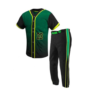 Uniforme de baseball 100% polyester, couleur personnalisée, uniforme de baseball sur mesure, maillot de baseball personnalisé, vêtements de sport OEM, faible MOQ, pas cher - Product Image 6