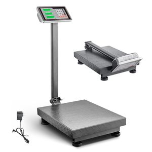 Báscula Digital de Plataforma con Capacidad de Carga de 660 Libras, Precisión de 0.1 Libras, Báscula de Piso con Función de Cálculo, Unidades LB/KG, Calculadora de Precio para Equipaje - Product Image 1