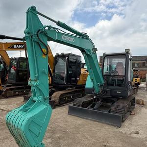รถขุดขนาดเล็ก Kobelco SK60 <span class=keywords><strong>มือ</strong></span><span class=keywords><strong>สอง</strong></span> ใช้งานน้อย พร้อมขาย รถขุด Kubota Kobelco SK60 55 75 นำเข้าจากญี่ปุ่น - Product Image 1