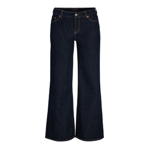 Pantalon en jean déchiré/vintage à taille haute pour femme, couleur personnalisée, style décontracté américain, 4 saisons - Product Image 1