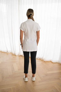 Divise da Lavoro da Donna Personalizzate Private Label con Scollo a V <span class=keywords><strong>per</strong></span> Personale di Salone, SPA, Hotel, Governante e Cameriere - Product Image 4