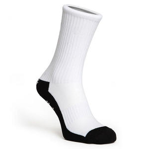 SMART SHINE ENTERPRISES HJ-570 Equestrian Riding <b>Socks</b> Black <b>Red</b> Ribbed Cuff Cotton Wool Material <b>High</b> <b>Knee</b> Length Breathable - Product Image 4