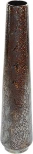 Vase à fleurs en fer fait main, écologique, avec motif peau de serpent, moderne et élégant, décoration de Noël pour la maison - Product Image 1