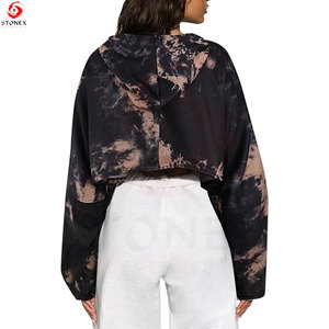 STONEX ENTERPRISES Sudadera con Capucha Corta de Algodón para Mujer, Ligera, de Forro Polar, de Secado Rápido y Transpirable para Uso Casual - Product Image 2