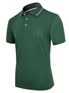 Classic Digital Printed Men's Shirt 100% Cotton Breathable Turn-Collar Anti-Wrinkle Casual Fashion Sports Short Sleeve Button-Up - Product Image 3