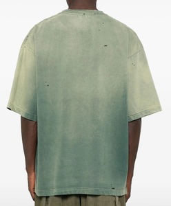 เสื้อยืดคอตตอนทรงปกติ ล้างสีแล้ว สไตล์สตรีท คอกลม แขนสั้น พิมพ์ลายได้ตามต้องการ ระบายอากาศได้ดี ผ้าเจอร์ซีย์ 220 กรัม - Product Image 4
