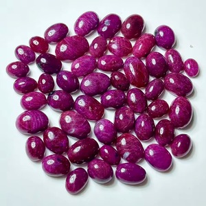 Rubíes Naturales en Formas Mixtas, Piedras Preciosas Sueltas para Joyería, Piedras Pulimentadas, Cristales Curativos, Venta al Por Mayor - Product Image 1