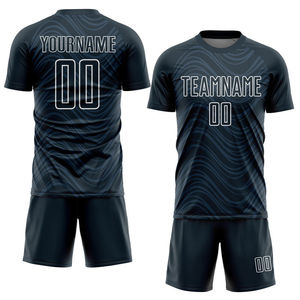 Uniformes de Fútbol de Diseño Moderno 2026, Venta al Por Mayor, Fabricación en Fábrica, Servicio OEM, Diseño Personalizado para Equipos de Fútbol, Logotipo Propio, Camiseta de Fútbol - Product Image 3