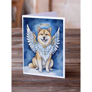 แปลก Akita My Angel A7การ์ดอวยพรแพ็คการ์ดเปล่า8ใบพร้อมซองจดหมายขนาด5x7 - Product Image 2