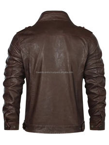 Chaquetas de cuero a la moda para hombre al mejor precio, nueva llegada, ropa para hombre, chaquetas de cuero a la mejor venta, ropa informal para invierno - Product Image 4