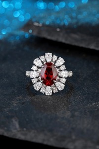 Wholesale <b>Moon</b> and Star <b>Rings</b> for Women Celestial Crystal Jewelry Trendy Gold Silver Plated Fashion Accessories - Product Image 4