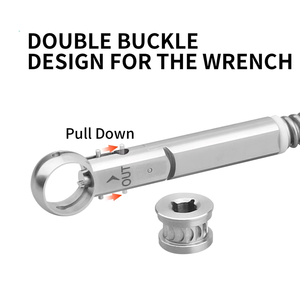 Clé dynamométrique universelle de haute qualité pour la restauration d'implants dentaires, 10-40 Ncm, conception à cliquet, outil en acier inoxydable - Product Image 5