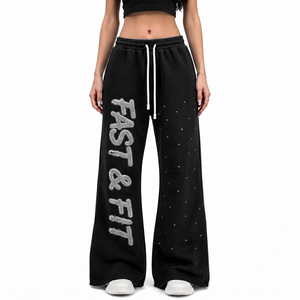 Solid Color <b>Jogger</b> Sweatpants Custom Flared Pants for <b>Women</b> Running <b>Jogger</b> Pants <b>Women</b> Sports Sweat Pants <b>Women</b> - Product Image 4