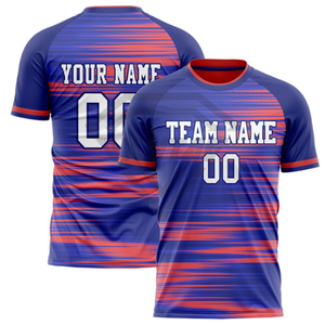 เสื้อฟุตบอลแบบซับลิเมชั่นสั่งทำพิเศษ พิมพ์ลายดิจิตอลเต็มตัว ชุดทีม ระบายอากาศได้ดี แห้งเร็ว เสื้อยืดกีฬา ผลิตโดยตรงจากโรงงาน - Product Image 4