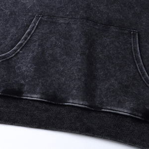 Sweat à capuche Glory entièrement personnalisé pour homme, coupe oversize, en tissu épais |   Sweat-shirt à manches longues en coton 100% teint par immersion - Product Image 6