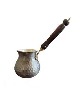 หม้อกาแฟตุรกีสุดหรู แบบดั้งเดิม ทำจากทองแดง ทำด้วยมือ ภาชนะชงกาแฟสุดหรู สำหรับร้านกาแฟ บ้าน และร้านอาหาร - Product Image 1