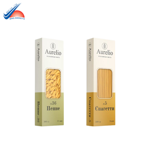 Caja de pasta de papel Kraft con ventana de exhibición transparente | Tamaño personalizado y obra de arte - Product Image 4