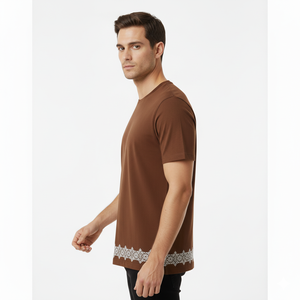 T-shirt en coton 100% personnalisé avec logo du fabricant, t-shirt uni de haute qualité 180 g/m², impression sérigraphique, t-shirts pour hommes, unisexe, décontracté - Product Image 2