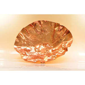 Frutero de Cobre Puro de Estilo Moderno y Lujoso, Diseño Martillado, Gran Capacidad, Acabado Brillante, Ecológico, Sostenible, Metálico, para Fiestas - Product Image 4