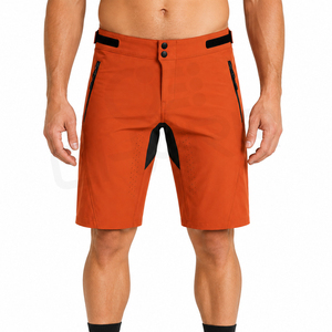 Shorts de cyclisme VTT personnalisés grande taille unisexe professionnels respirants séchage rapide anti-bactériens imprimés pour la course en extérieur - Product Image 5