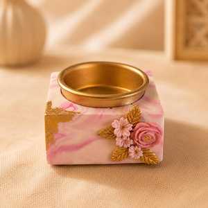 Brûleur d'encens Mabkhara en bois et résine pour la décoration intérieure, brûleur de Bakhoor arabe de luxe, boîte à Loban de Falak World Export - Product Image 3