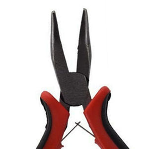 Kit de pinces pour extensions de cheveux en acier inoxydable avec 2 pinces + 1 aiguille à anneaux pour usage commercial - Product Image 2