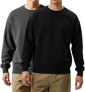 Sudadera de Hombre con Cuello Redondo y Manga Larga, Diseño 2026, Felpa Francesa, con Logotipo Personalizado, Disponible para Uso Casual a Precios Bajos - Product Image 1
