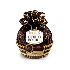 Delicioso bombón Ferrero Rocher extragrande con centro cremoso y cubierta crujiente de avellanas - Product Image 3