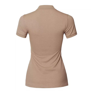 เสื้อโปโลผู้หญิงพรีเมียม ผ้าฝ้าย 100% ระบายอากาศได้ดี เนื้อผ้าปิเก้ ขายส่ง เสื้อโปโลผู้หญิงสัมผัสนุ่ม ผ้าฝ้ายป้องกันการเป็นขุย - Product Image 5